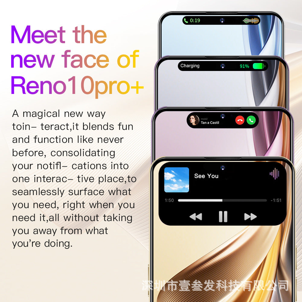 New Reno10pro(2+16G)7.3Inch5G All-in-One Hot-Selling Smartphone Factory