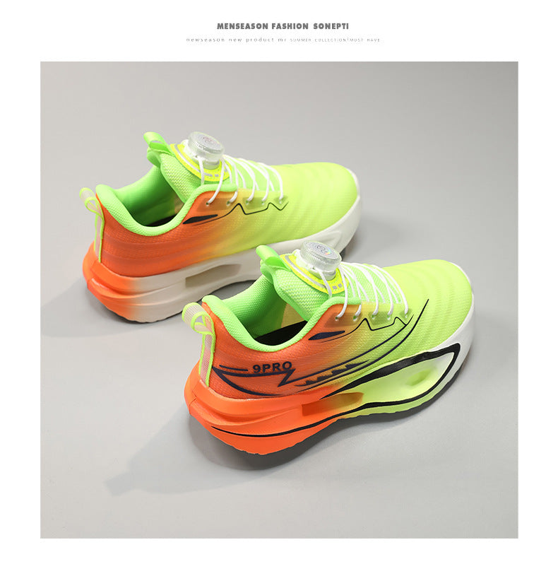 Red Rabbit9PRO Children's Fashion Casual Rotating Buckle Sports Shoes for Girls Lightweight Non-Slip Wear-Resistant Running Shoes for Boys