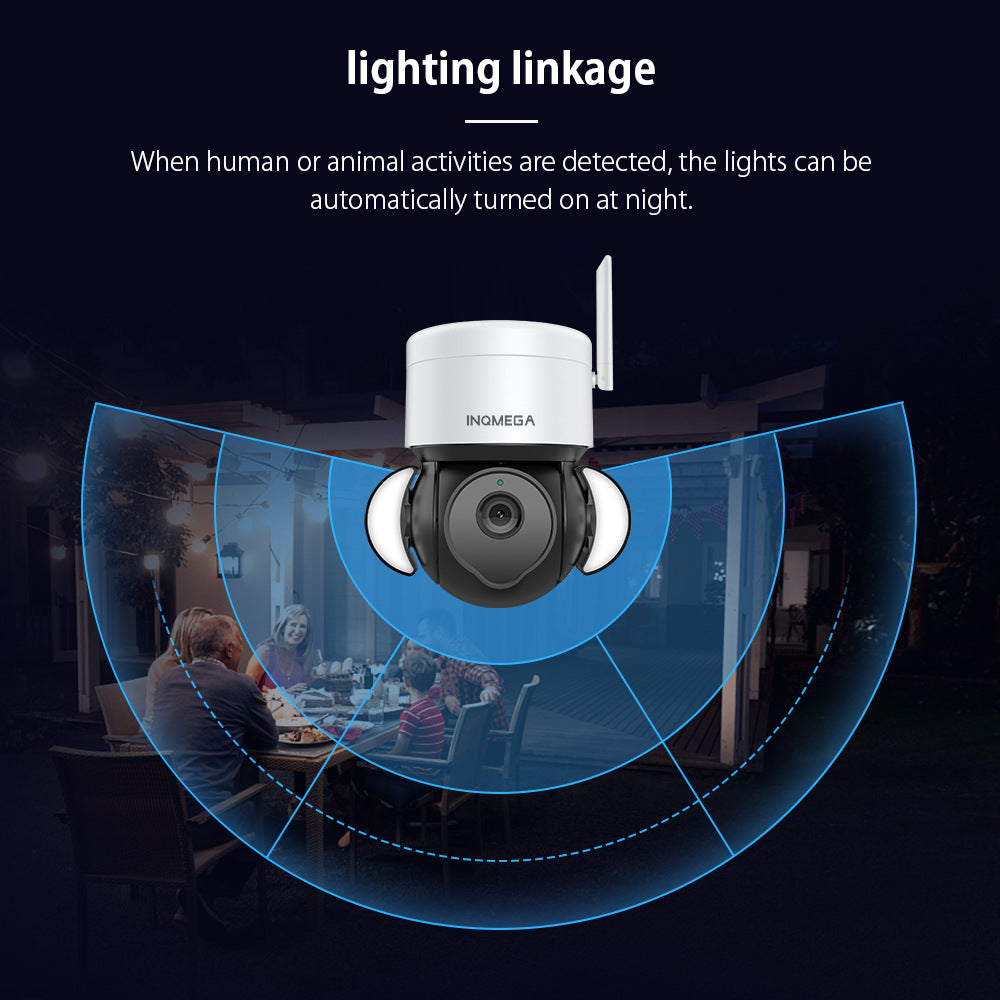 Factory Private Model 500High Definition Surveillance TUYA Wireless Garden Ball Camera WiFi Tuya Smart Surveillance Camera