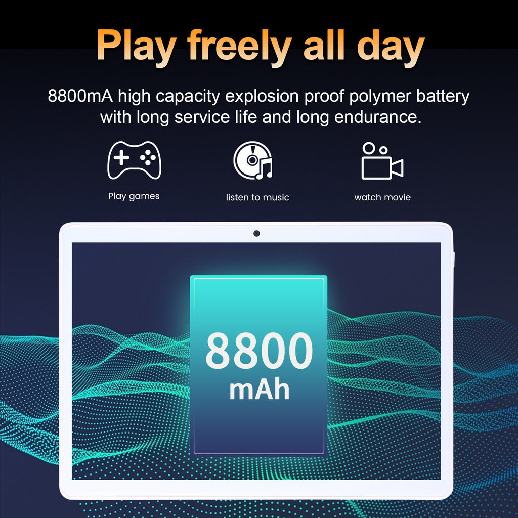 S13Tablet Pc10.1HD Screen Android Learning Tablet PC Octa-Core Game Console Wholesale
