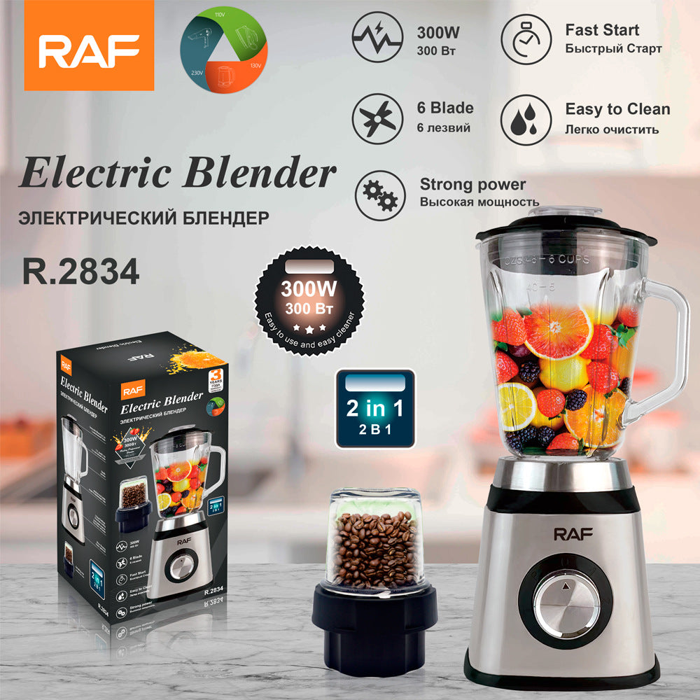 RAF European Standard Juicer Household Soy Milk Maker Multifunctional Nutritional Blender Baby Food Processor