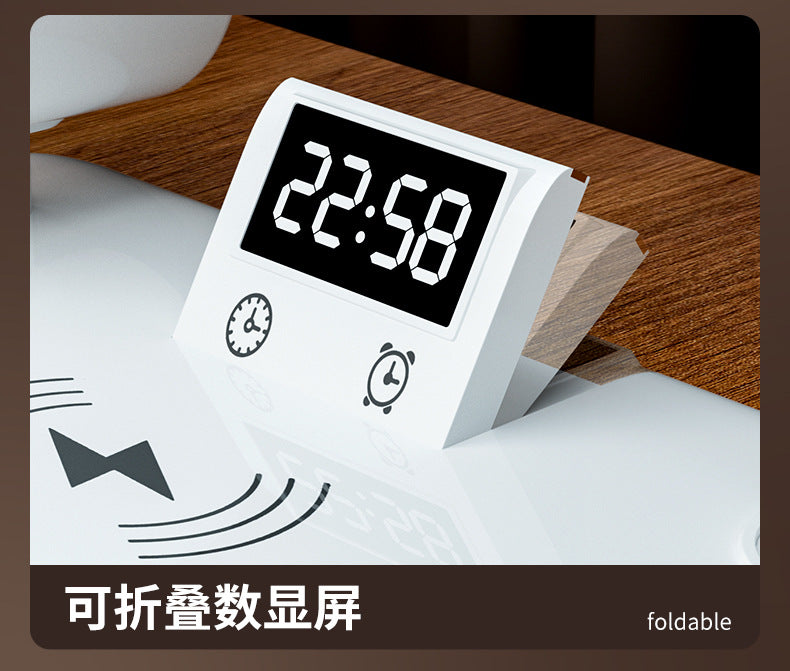 Creative Multifunctional15w Wireless Charging Desk Lamp Dormitory College Student Reading Study Area Eye Protection Desk Lamp Bedroom Night Light