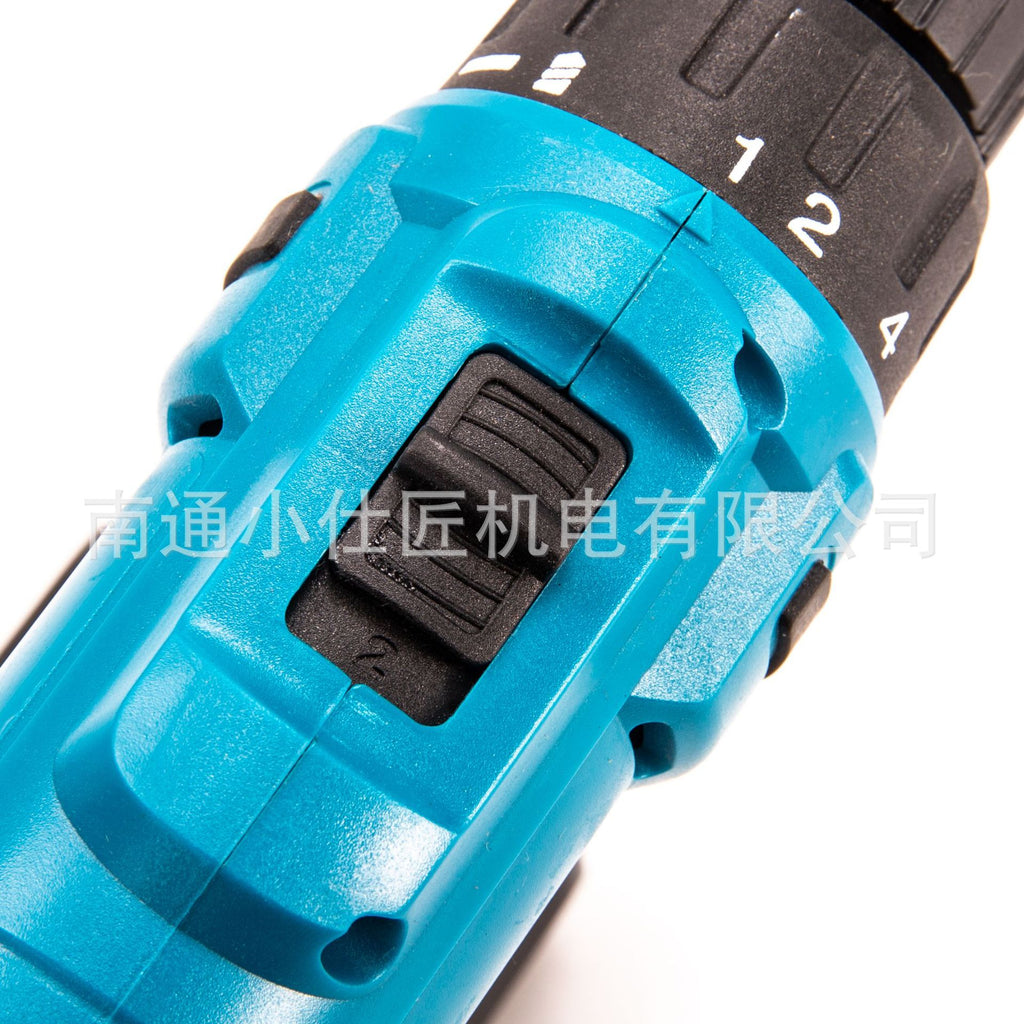 Cross-Border Foreign Trade Handheld Portable Lithium Electric Drill Multi-Function High-Power Rechargeable Impact Electric Drill Electric Screwdriver