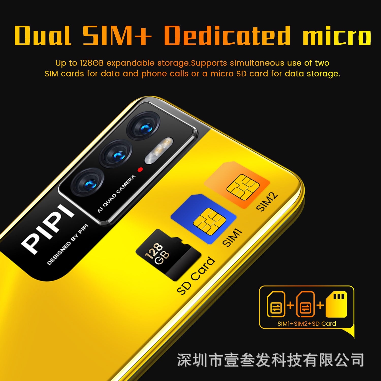 M3pro(1+4G)New Hot5.5Inch5G All-in-One Smart Device Low Configuration Mobile Phone Factory