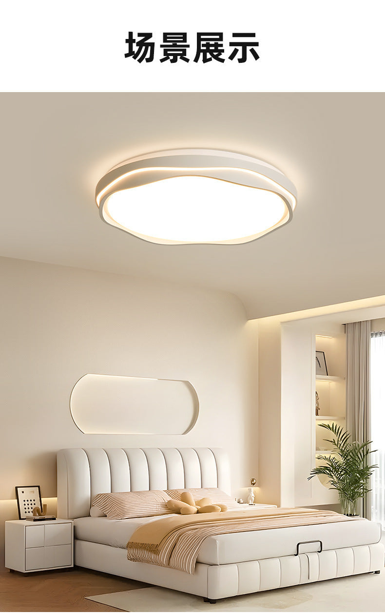 Minimalist Bedroom Light Modern Simple Elegant Round Eye Protection Ceiling Light2025New master bedroom room lamp study lamp