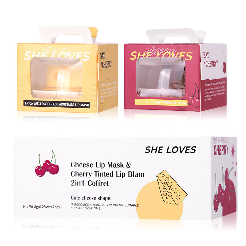 Specialized Cheese Lip Mask Lip Essence Scrub Exfoliating Dead Skin Color Changing Lip Balm