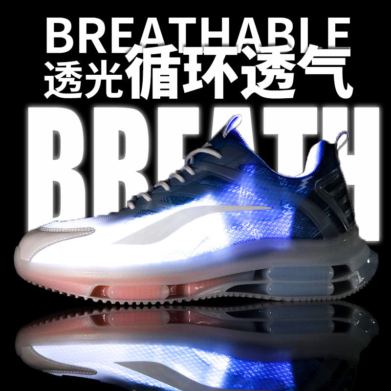 Summer New Youth Fashion Trend Comfortable Breathable Running Shoes Couple Casual Non-Slip Wear-Resistant Sports Shoes