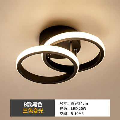Aisle Light Entryway Hallway Light Iron Art Stair Light Cloakroom led Ceiling lamp balcony lamp Zhongshan lighting fixtures
