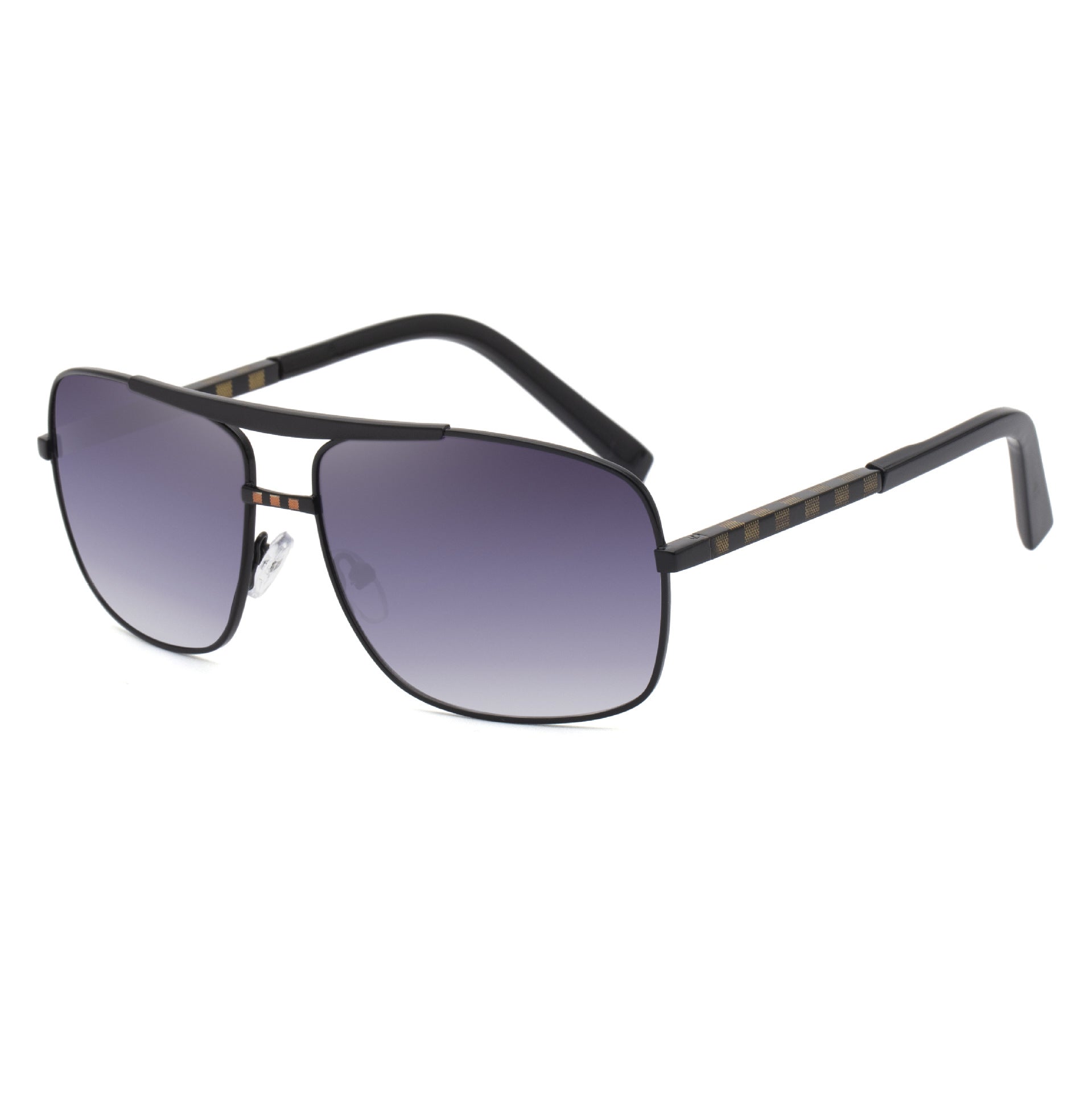 New style sunglasses for men ATTITUDE Vintage Square Frame Slingshot Sunglasses Trendy Men Street Style Fashion shades
