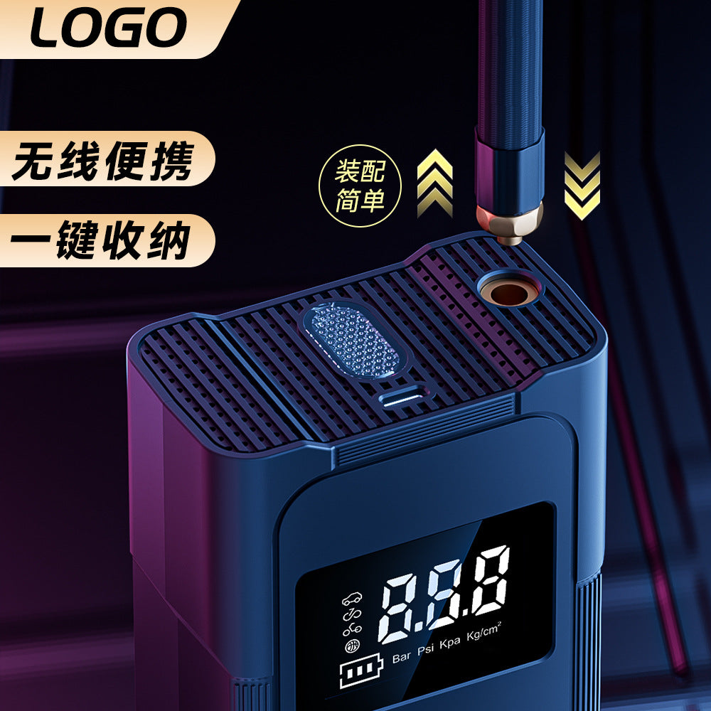 Car Wireless Air Pump Car Portable Car Air Pump Electric Car Tire High Pressure Tire Pump Treasure