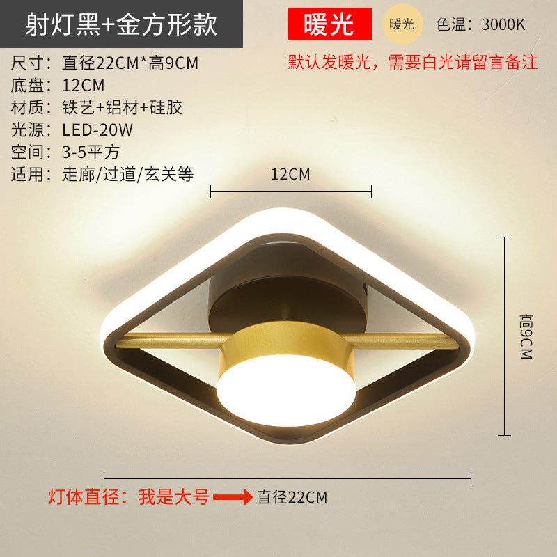 exclusive aisle lights balcony lights LED Modern Minimalist Nordic Creative Personality Cloakroom Living Room Entrance Light