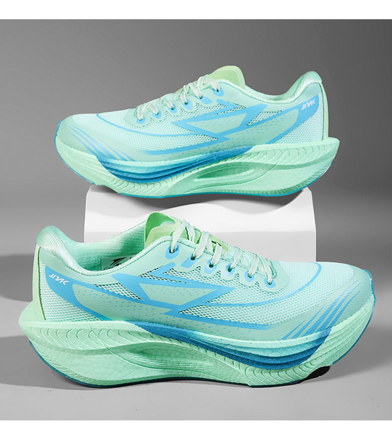 Feiran Summer Thin High Elastic Shock Absorption Running Shoes Couple Wear-Resistant Non-Slip Racing Breathable Mesh Youth Sports Shoes