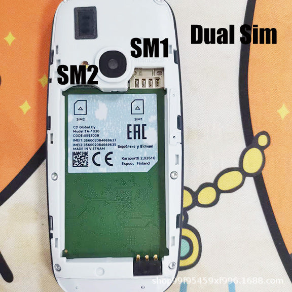 Exclusive Supply3310Dual Card2.4Inch GSM 2G Straight button function phone for elderly and students