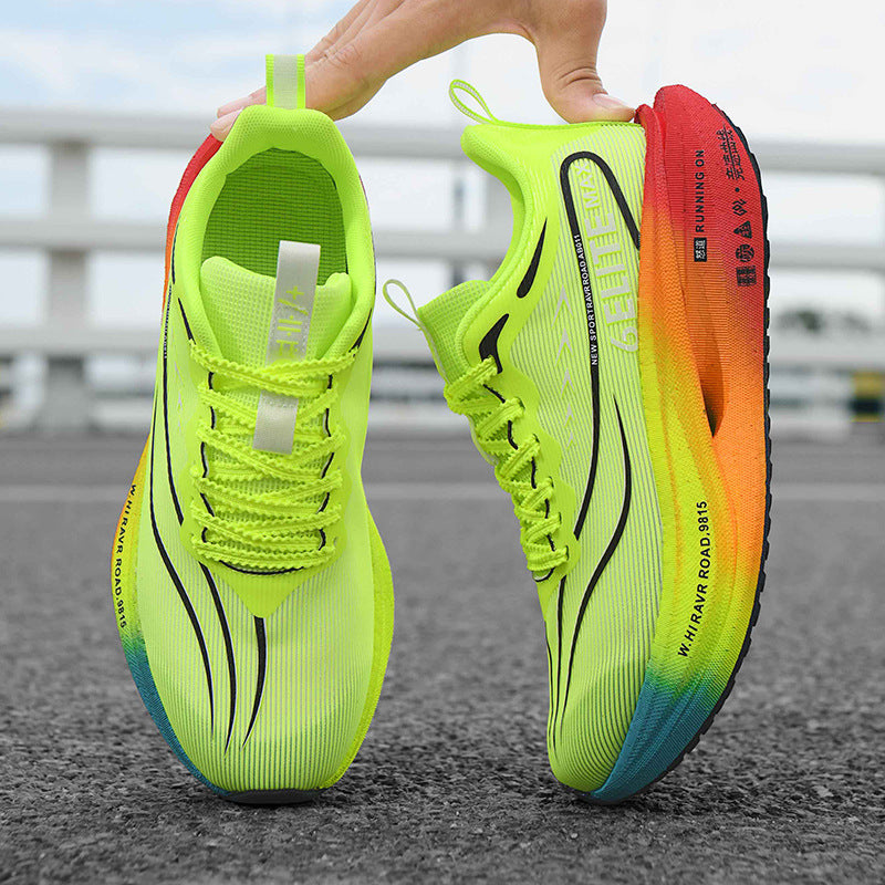 2025New model Feidian6pro Popcorn Carbon Plate Professional Racing Running Shoes Comfortable Breathable Unisex Sports Shoes