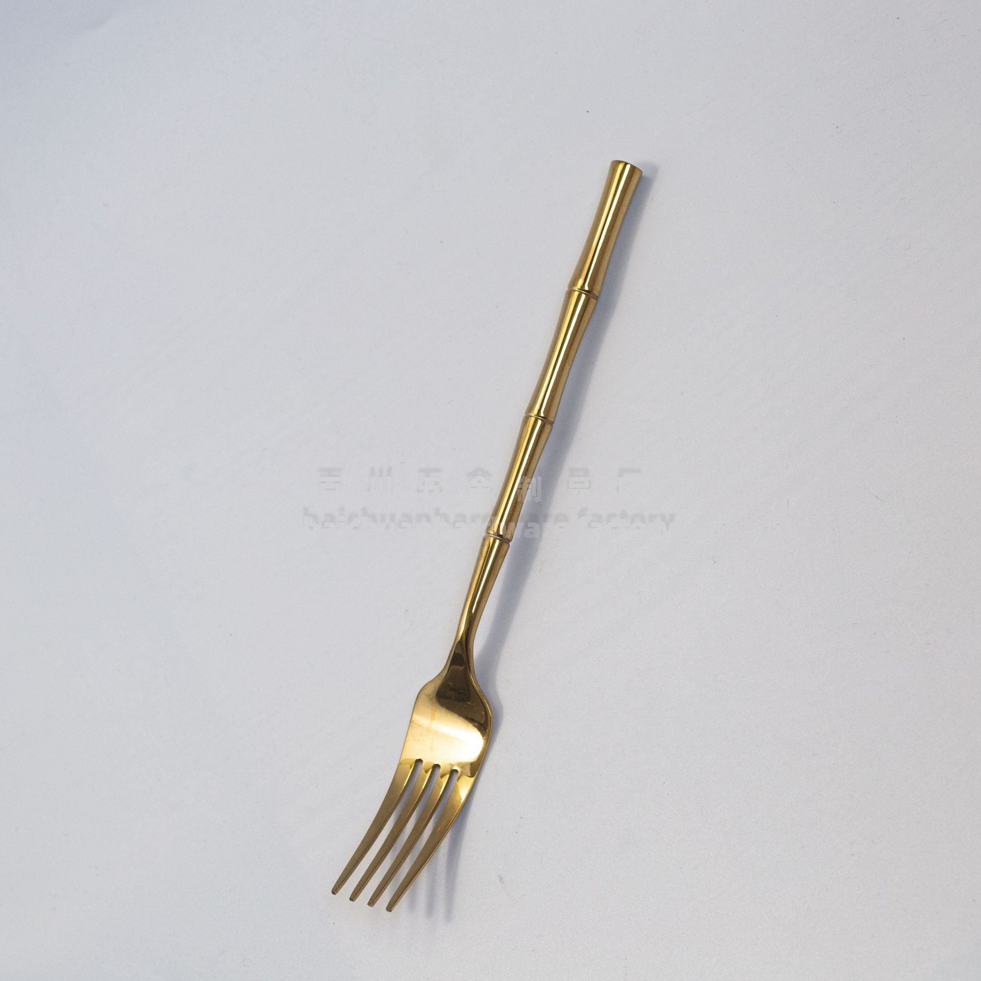 304Stainless Steel Bamboo Chopsticks and Spoon Set High-End Solid Tableware Household Set Dessert Spoon Fork Fruit Fork Tableware