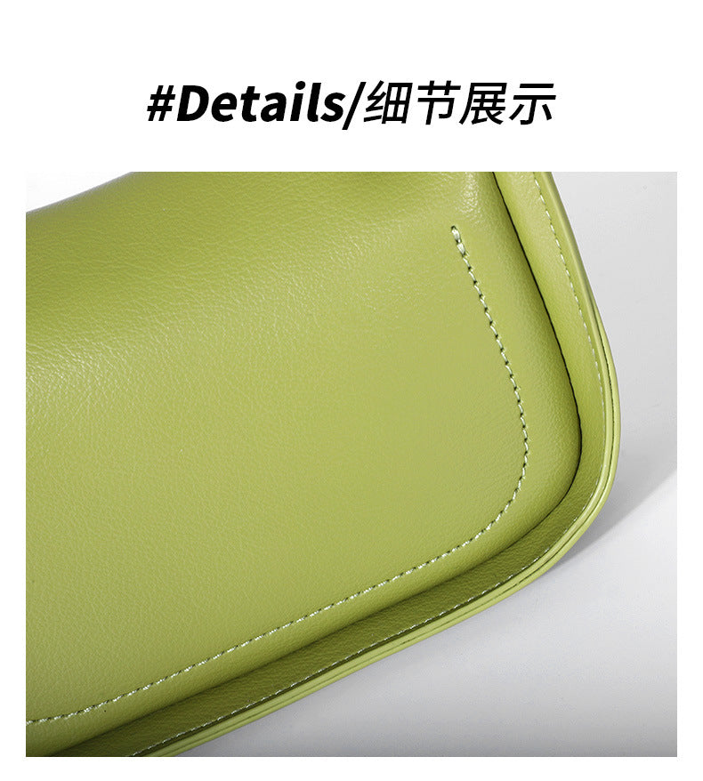 In-stock One-piece Dropshipping Women's Shoulder Bag2024New simple design versatile crossbody small bag for commuting