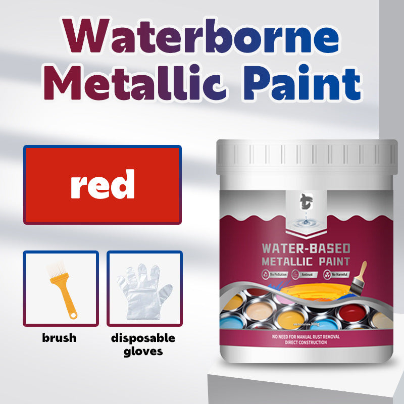 Water-based Metal Paint Anti-rust Paint Rust Conversion Paint Steel Tile Renovation Color Change Paint Multi-color Industrial Paint Rust Fixing Paint