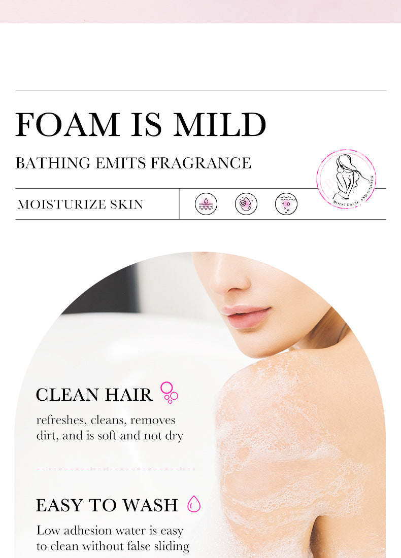 Bathing Set SADOER Rose Fragrance Shampoo Lavender Shower Gel Cross-Border Wholesale