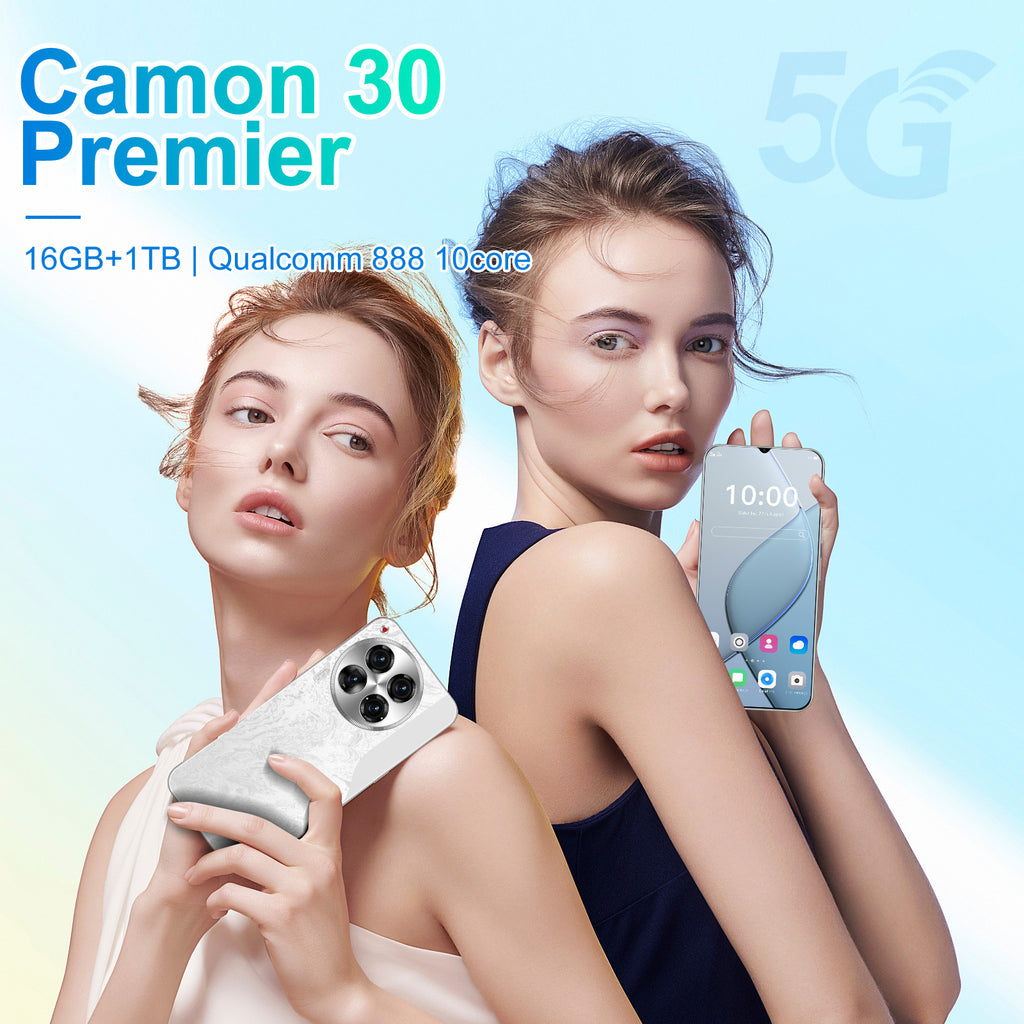Smartphone Camon30 16+1T Android Phone7.3Inch Large Screen Shopee Compatible
