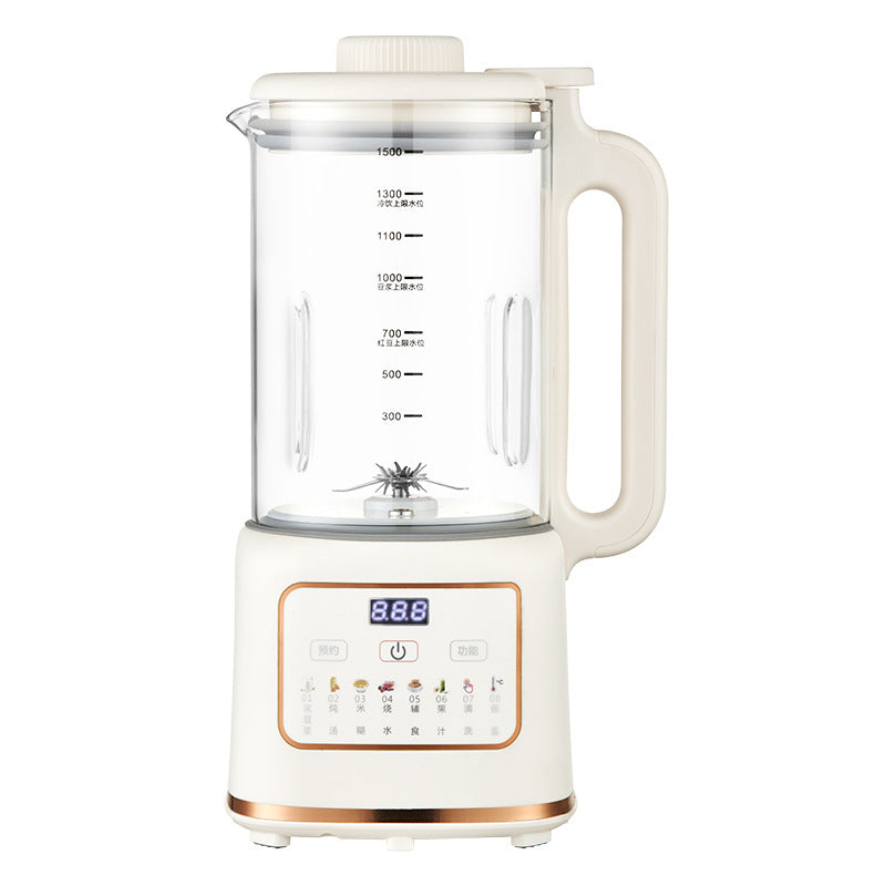 Home Multifunctional Fully Automatic Silent Blender Small No Residue No Cooking Soy Milk Maker No Filter Juicer Gift