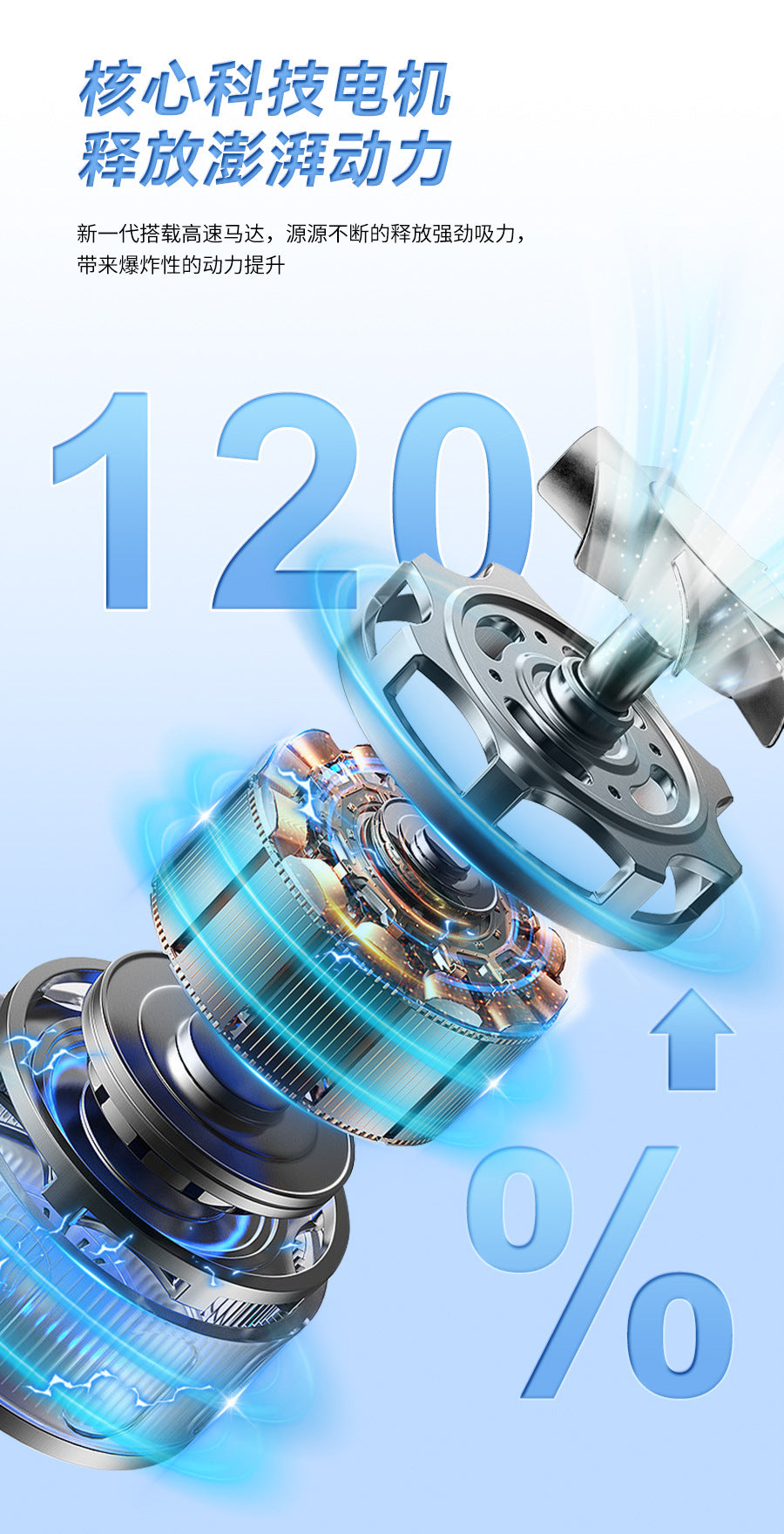 Mini Car Vacuum Cleaner Handheld Wireless Desktop Household Portable Small Large Suction Portable Dual-use Dust Collector