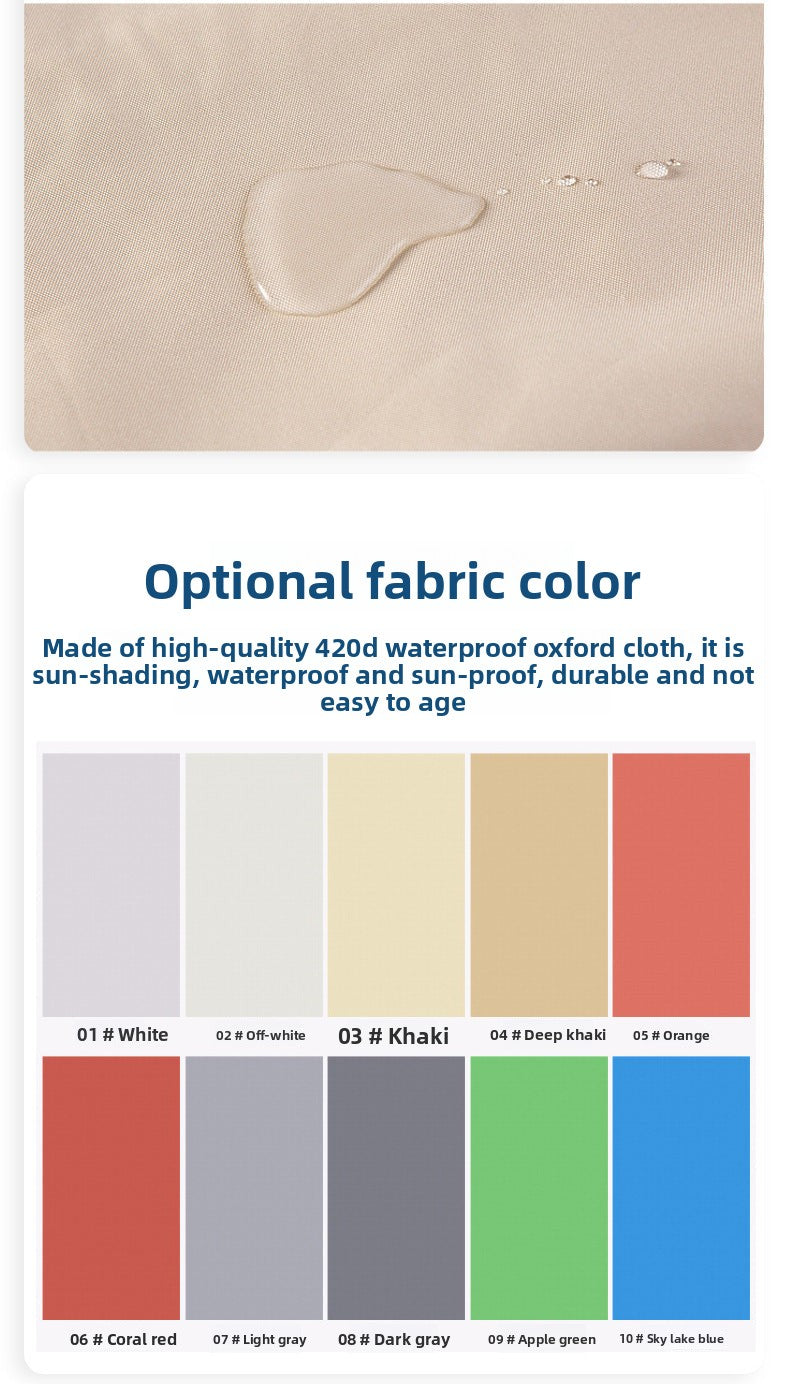 Triangular Sunshade Sail Camping Sunshade Garden Pool Waterproof Balcony Sunscreen Garage Sunshade Curtain Courtyard UV Protection