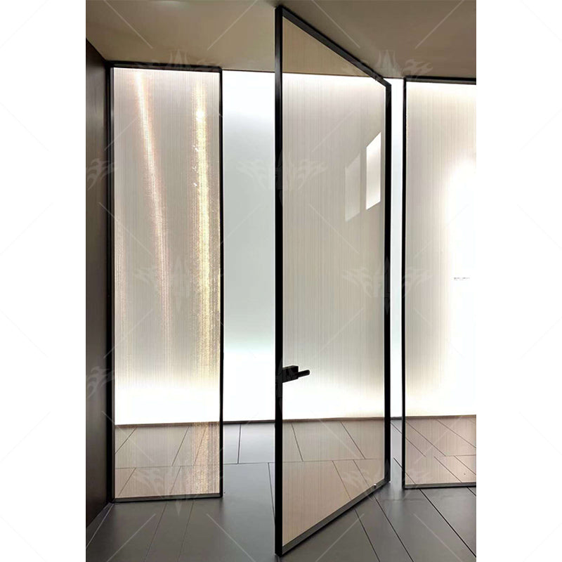 Glass Casement Doors Customized for Different Styles and Sizes Exquisite Workmanship Beautiful Appearance