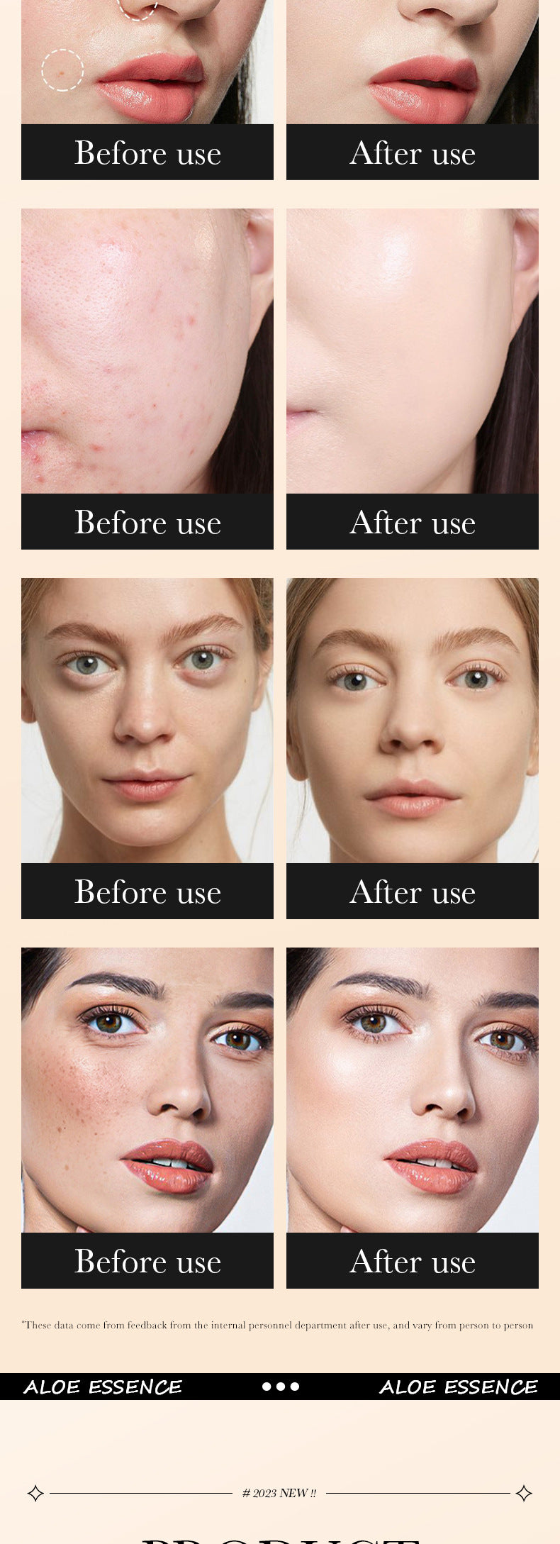 Full English Makeup SADOER Aloe Vera Foundation Liquid Long-lasting Clear Concealer Non-cakey  Wholesale