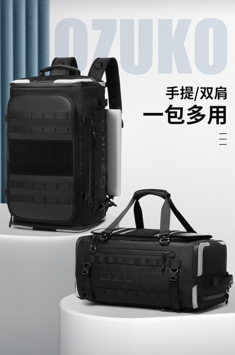 Short Trip Bag Men's Dry Wet Separation Handheld Travel Multifunctional Sports Backpack Can Be Carried or Slung Waterproof Bag
