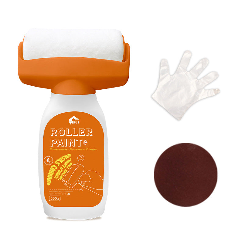 Large Roller Paint for Walls Water-Based Odorless Household White Wall Graffiti Stain Color Change Covering Latex Paint