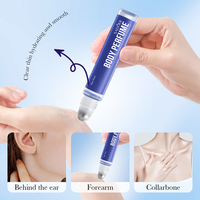 Roll-on Body Perfume SADOER Ancient Dragon silver Long-lasting Fresh Roll-on Perfume Cross-border Wholesale