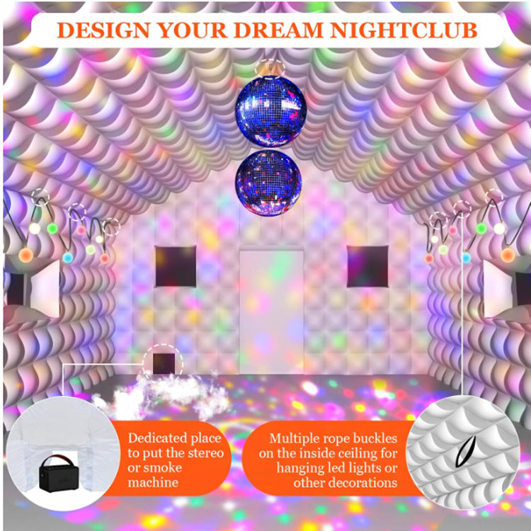 Hot-Selling Large Inflatable Tent Emergency Rescue Firefighting Inflatable Tent Catering Banquet Stadium Inflatable Shelter