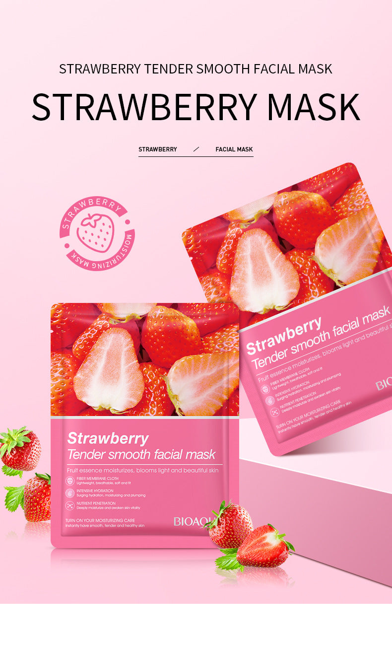 Full English Mask BIOAOUA Plant and Fruit Face Mask Sheets Hydrating and Moisturizing  Wholesale OB