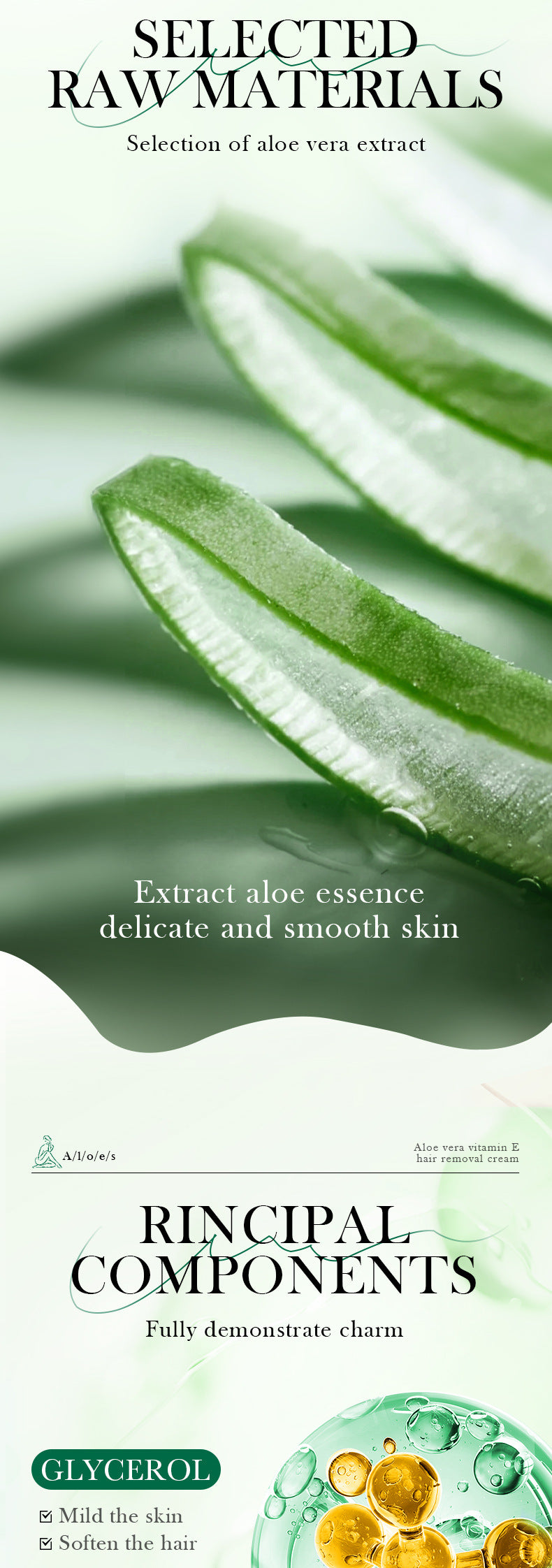 Plant VE Depilatory cream100g SADOER Smooth and Gentle Underarm Hair Removal Cream Cross-Border Wholesale