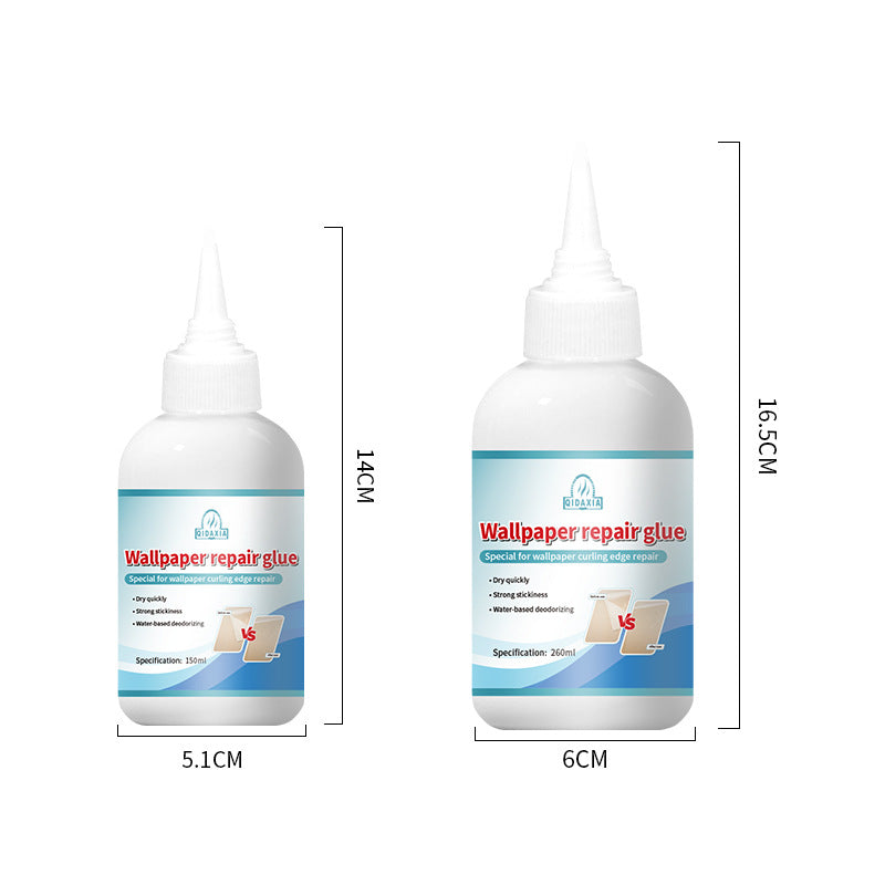 Repair Glue for Spring Festival Couplets, Wallpaper Glue, Wall Fabric, Wallpaper Cracks, Bubbles, and Edges, Home Use Wallpaper Repair Glue