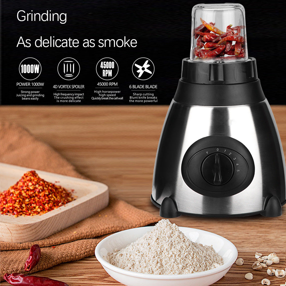 【Exclusive for 】Multifunctional Juicer Household Fully Automatic Fruit and Vegetable Juice Extractor Cooking Machine Stainless Steel1.5L