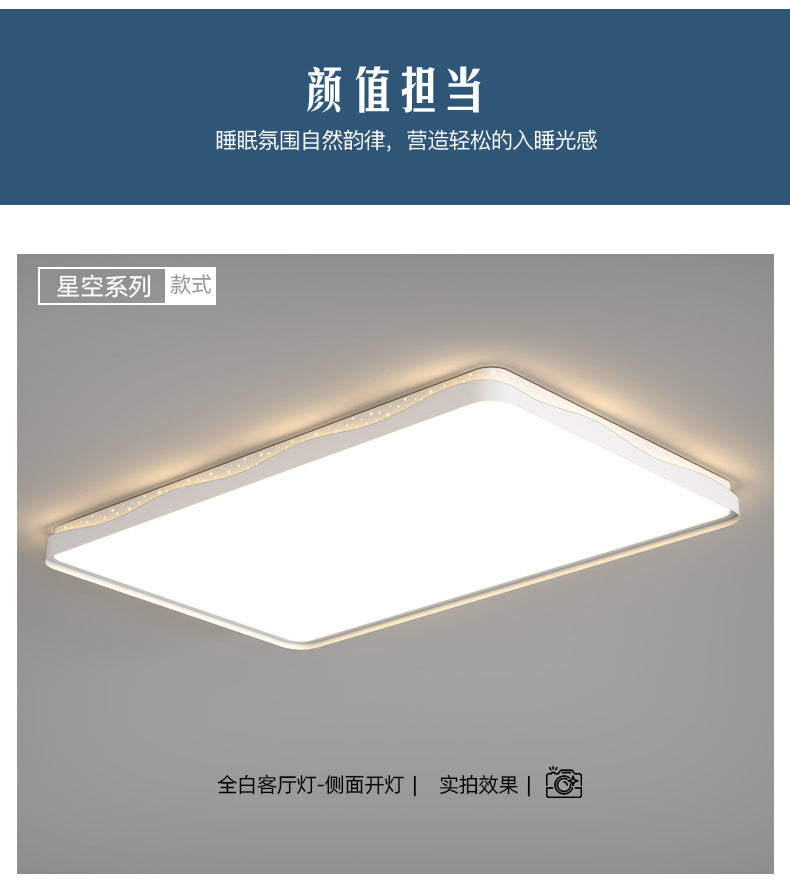 New Nordic Style Living Room Lamp for Home Use, Elegant led Ceiling Lamp Iron Art Room Lamp Creative Simple Bedroom Lamp Round Shape