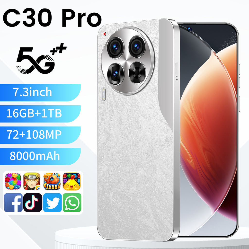 Specially designed for smartphones C30 Pro Large Ultra-Wide Screen16+1T Factory Direct Price Hot Sale(Popular)