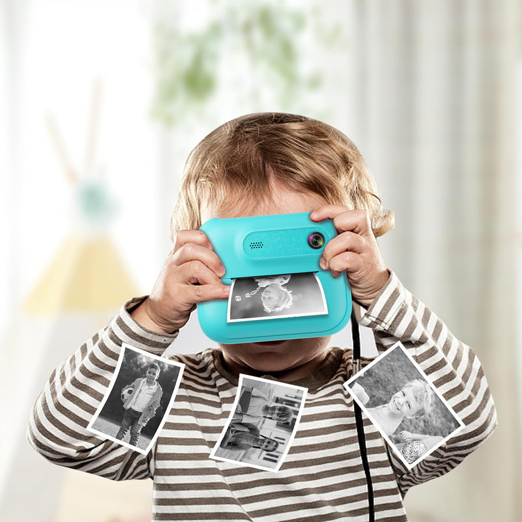 Hot-selling Polaroid Camera Children's Toy Can Take Photos and Print Black and White Photos Directly with Built-in