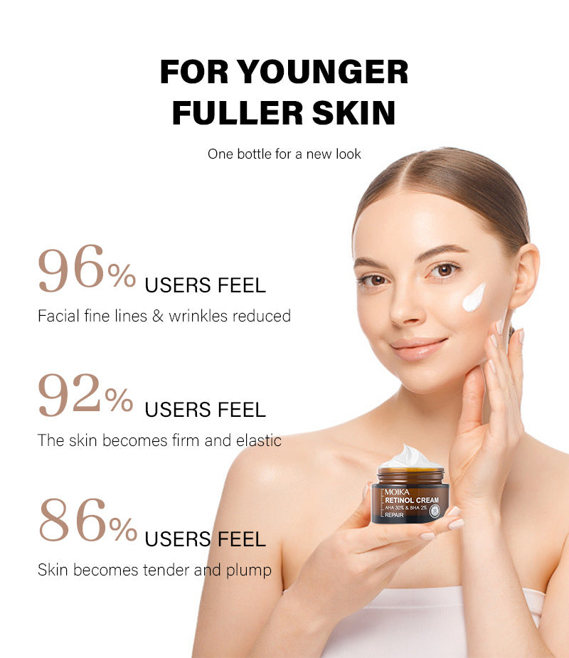 In Stock Double Tube Retinol Anti-Wrinkle Face Cream Eye Cream Skin Care Essence Eye Cream Stick Skincare Products