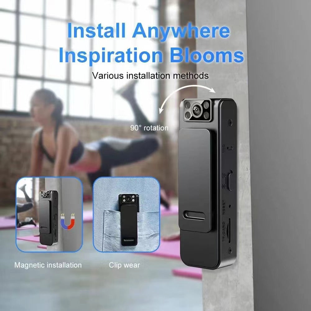 wifi Sports Cycling Camera Portable Chest Clip Camera HD Night Vision1080P On-site ZF Recorder