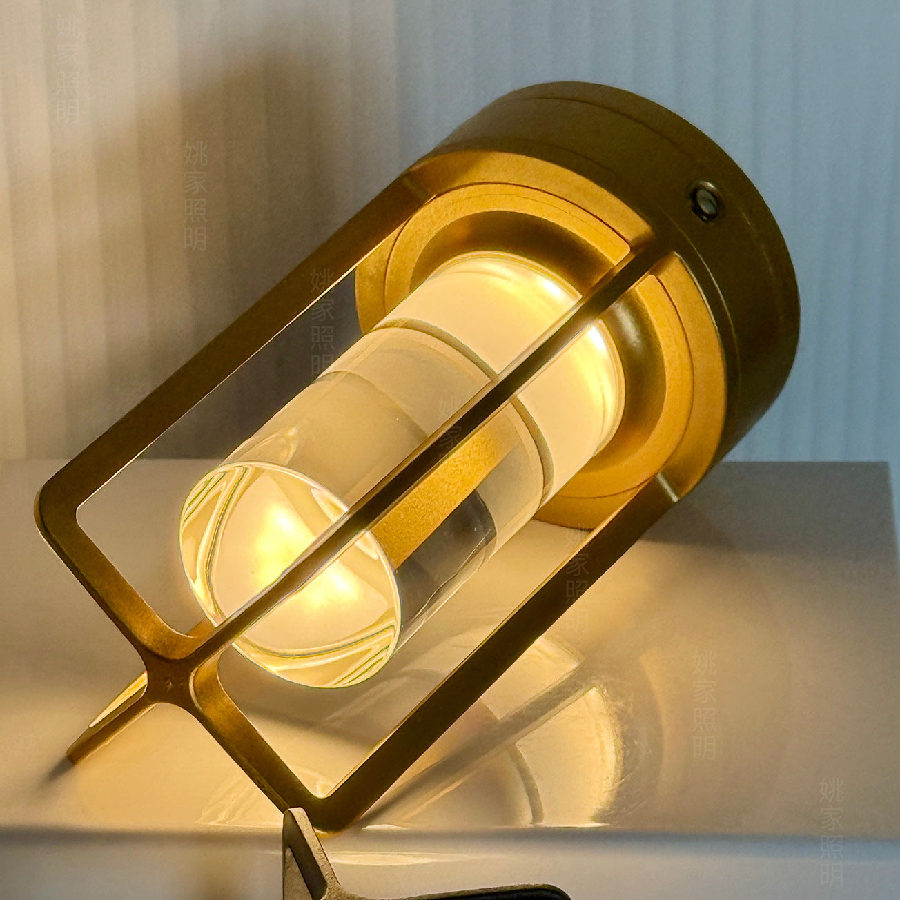 Cross Night Light Touch USB Rechargeable Cross Light Japanese Style Atmosphere Light led Bedroom Desktop Decorative Lamp