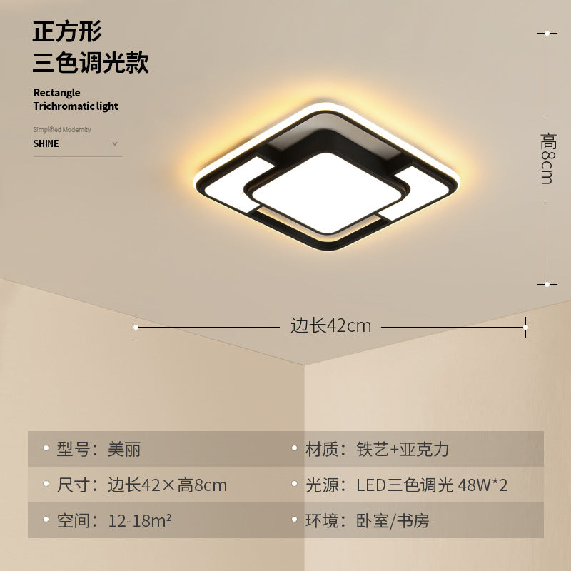 round led Ceiling Lamp Bedroom Lamp Modern Minimalist Living Room Lighting New Hotel Room Restaurant Room Lighting