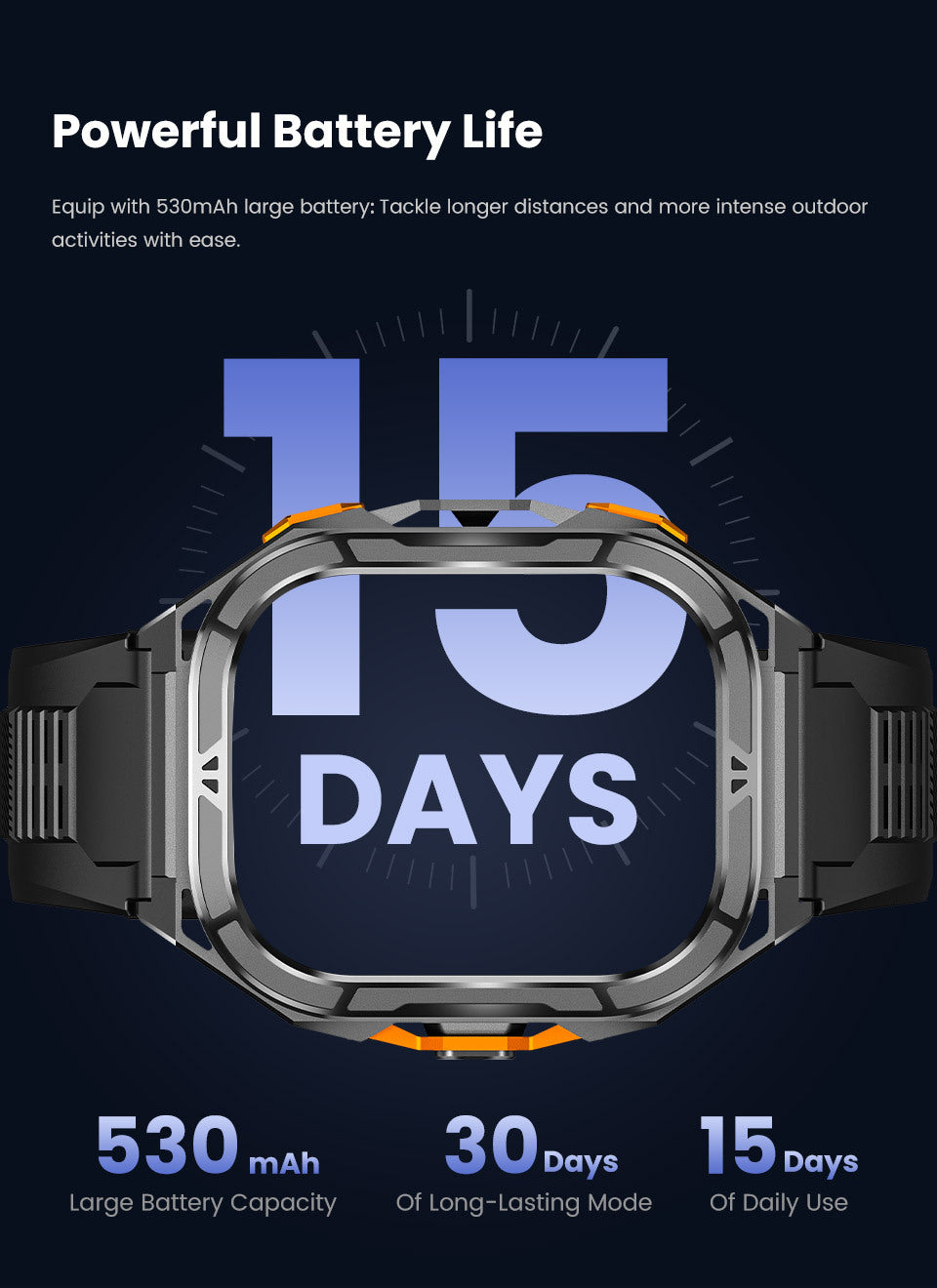 X5Smart Watch Bluetooth Call True Heart Rate Step Sleep Monitoring I Deep Waterproof GPS Beidou Positioning Three Defenses