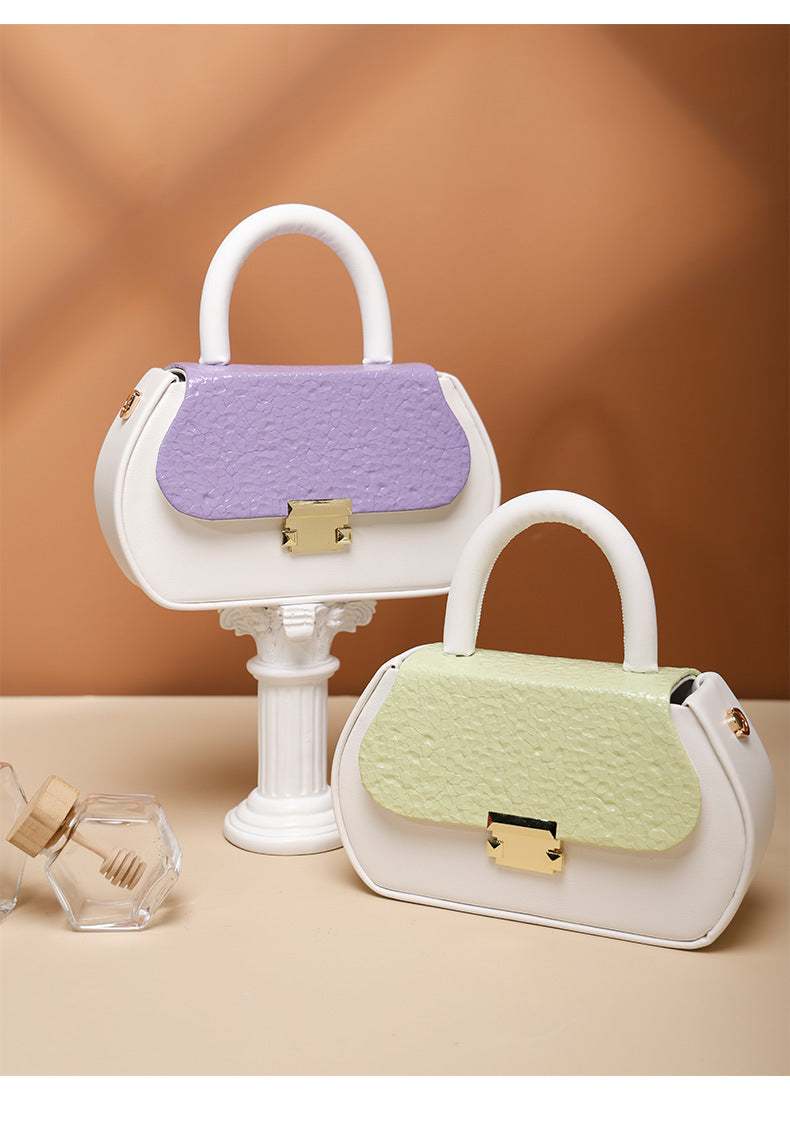 Women's Crossbody Bag Versatile Summer Small Square Bag2024New textured shoulder bag niche handbag