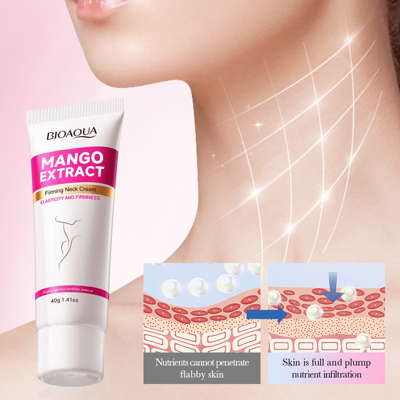 Mango Neck Cream BIOAOUA Firming, Hydrating, Skin-Refining, Fine Line Neck Cream for  Wholesale