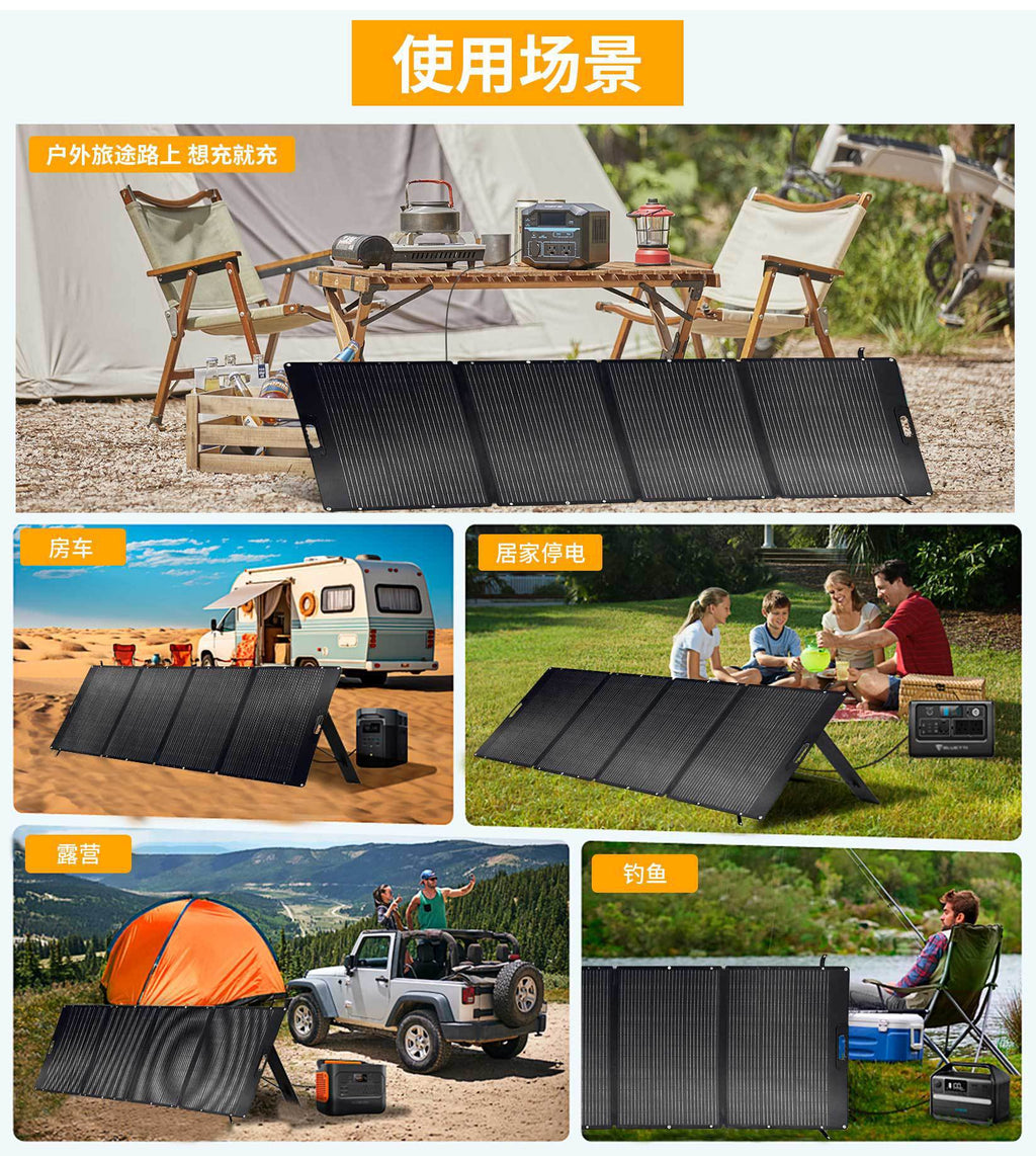30W 5V/18V ETFE Solar Panel Charger Outdoor Mobile Phone Power Bank Charger Folding Bag