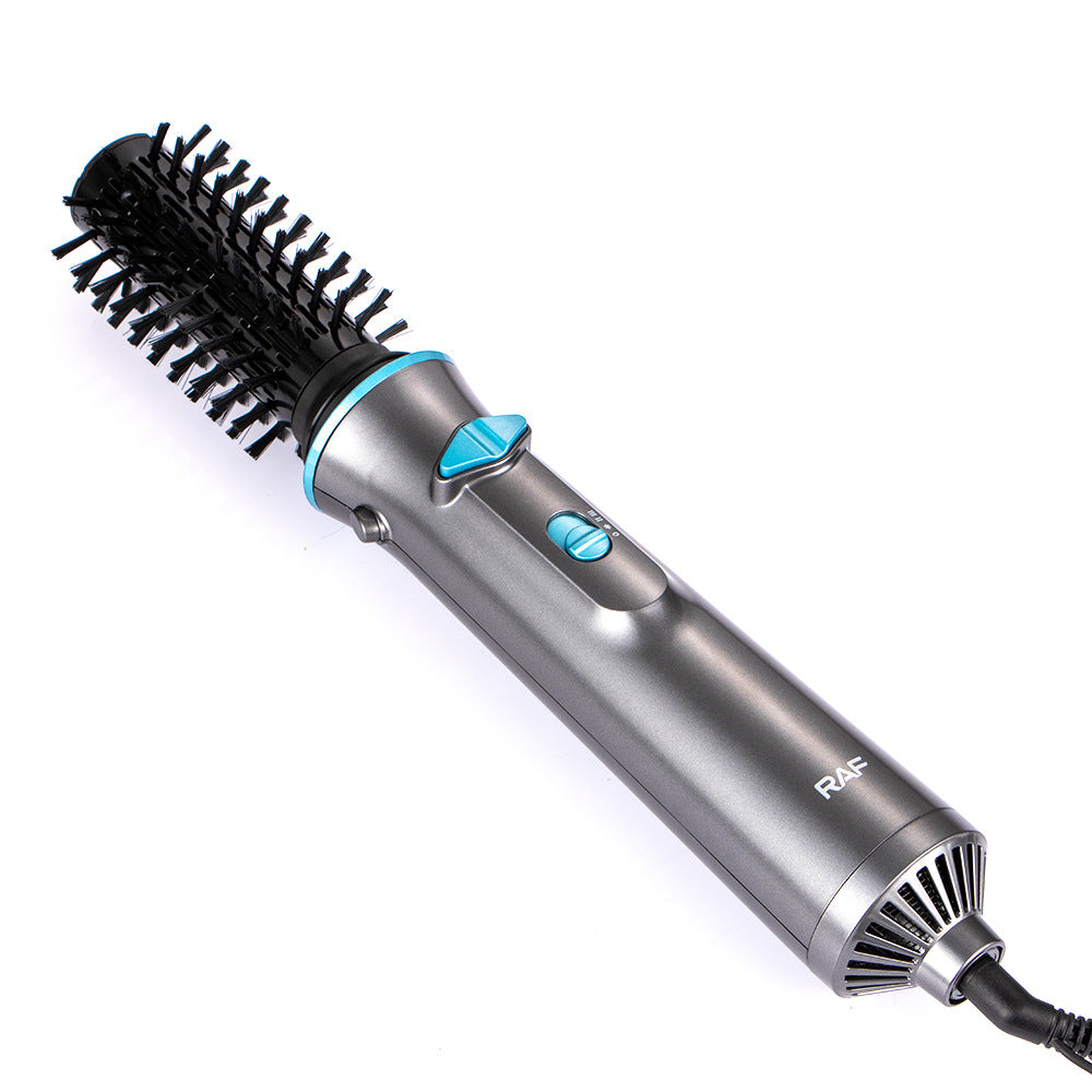 RAF European Standard Curling and Straightening Dual-use Hair Styling 2-in-1360°Rotating Hot Air Comb Automatic Curling Hot Air