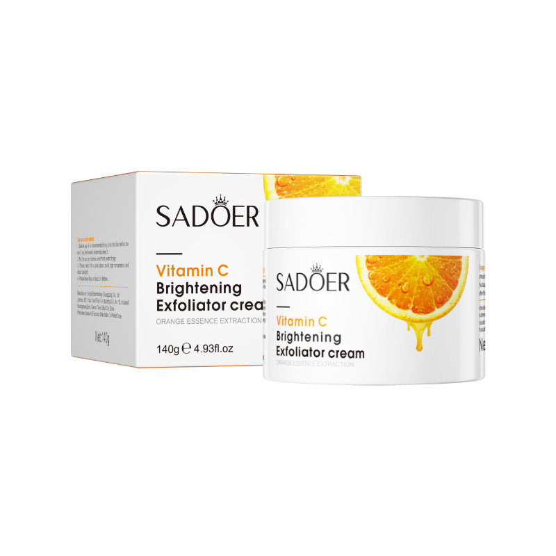 Vitamin C Lotion140g SADOER Deep Cleansing Gel Scrub Cross-Border Foreign Trade Wholesale