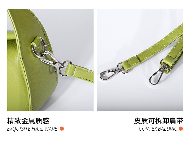 In-stock One-piece Dropshipping Women's Shoulder Bag2024New simple design versatile crossbody small bag for commuting